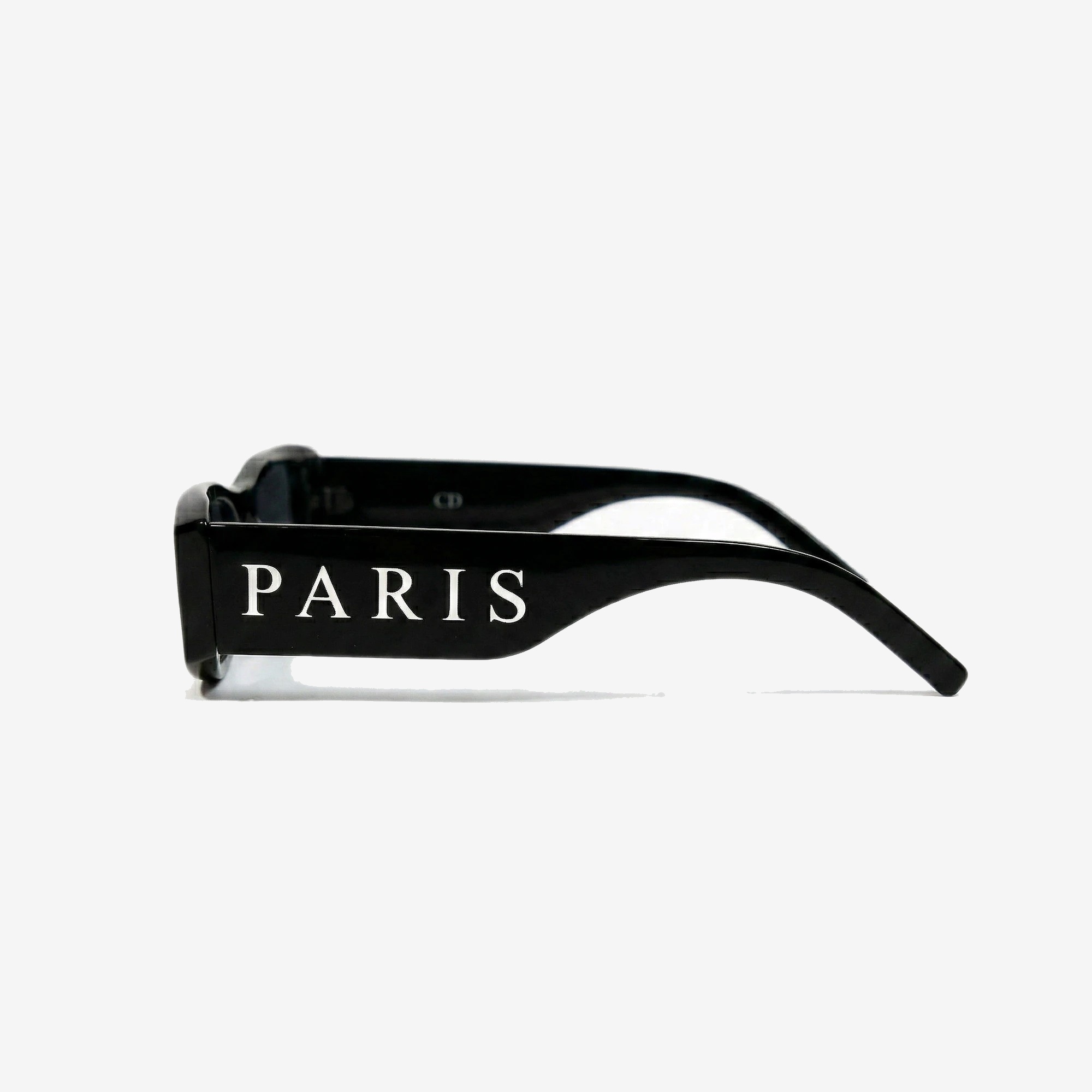 Couture Gothique Sunglasses in Noir Black — studio view