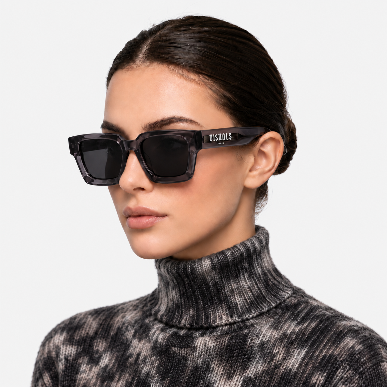 Icon Smoke in Smoke Grey — worn by a model