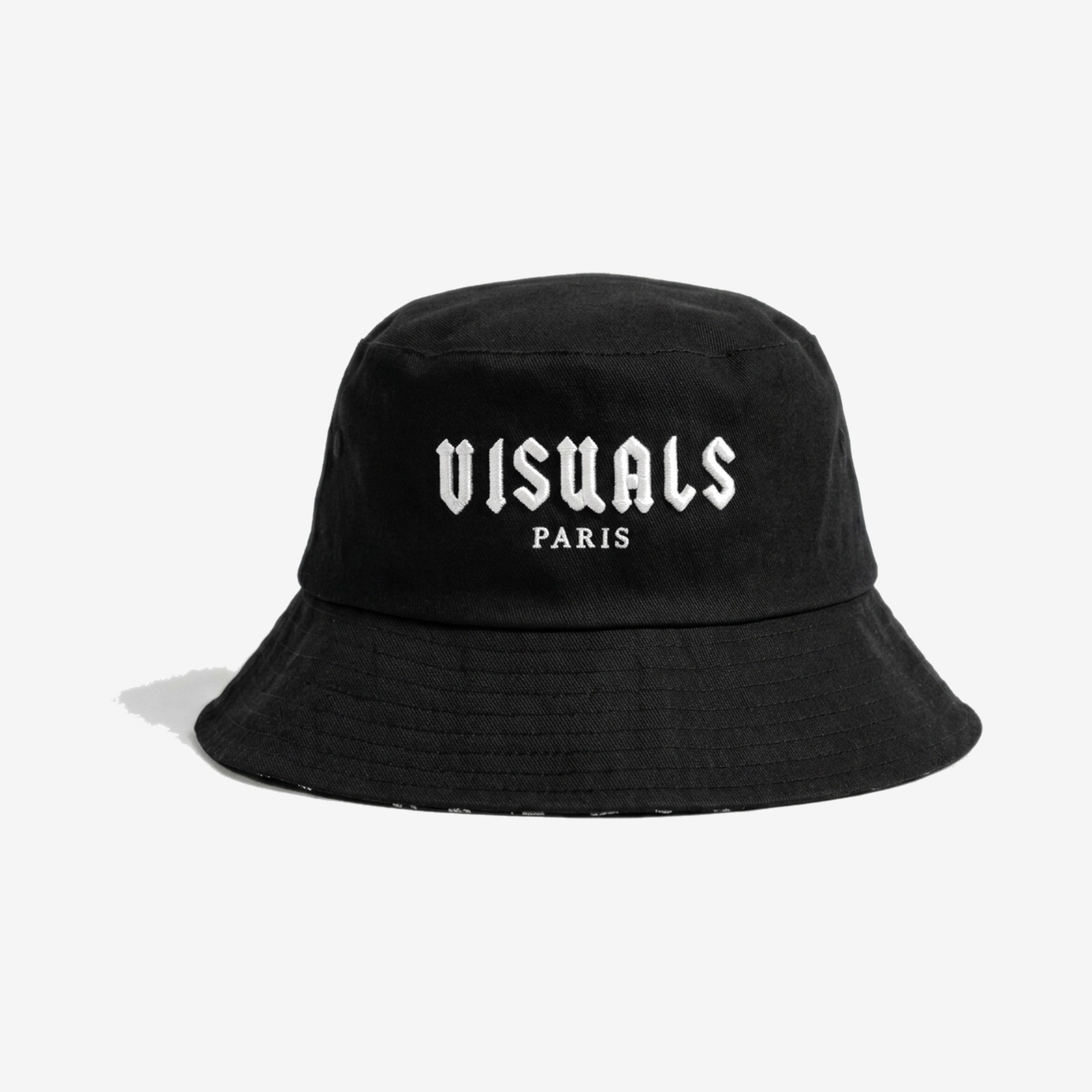 Monogram Reversible Bucket Hat — Noir in Noir