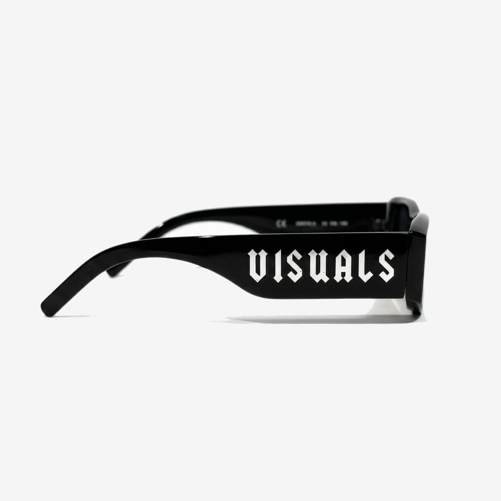 Couture Gothique Sunglasses in Noir Black — studio view