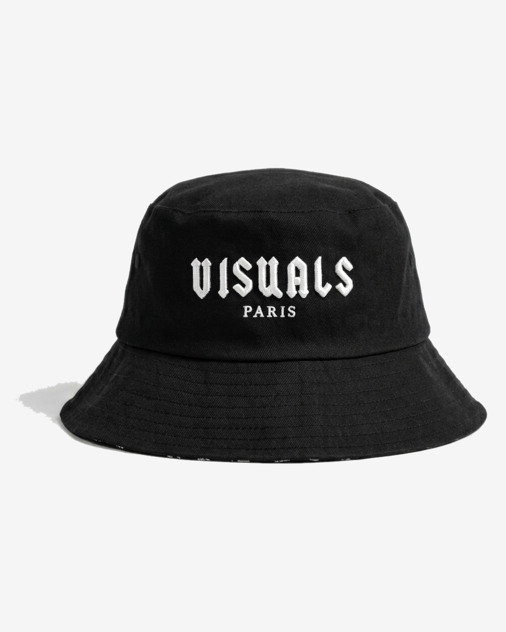 Monogram Reversible Bucket Hat — Noir in Noir