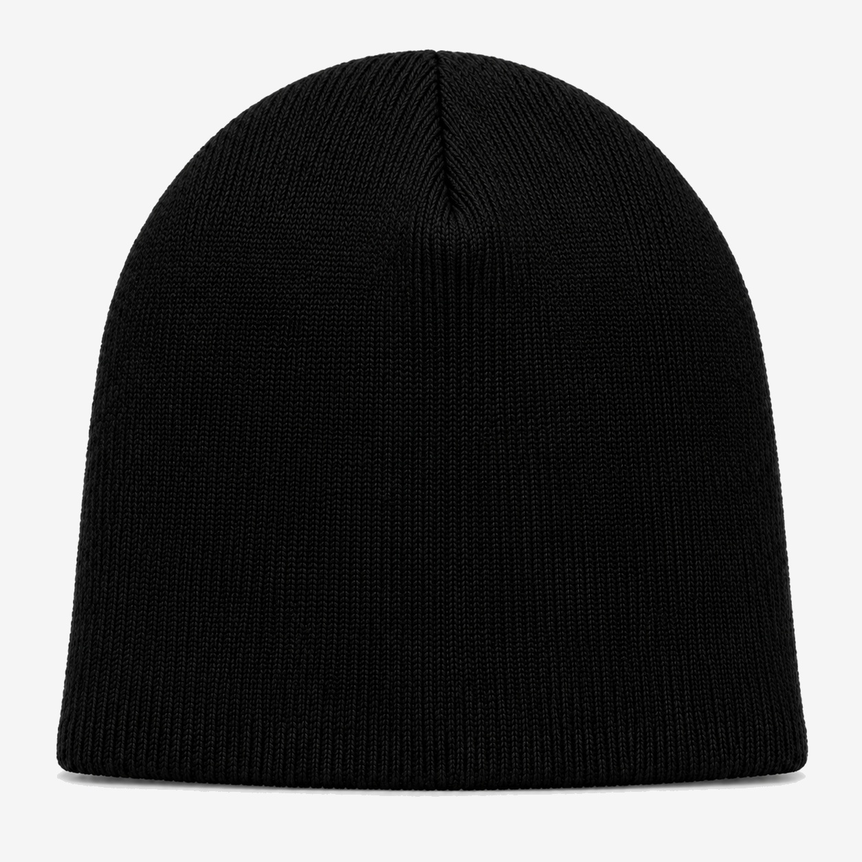 TAG Graffiti Beanie in White — studio view