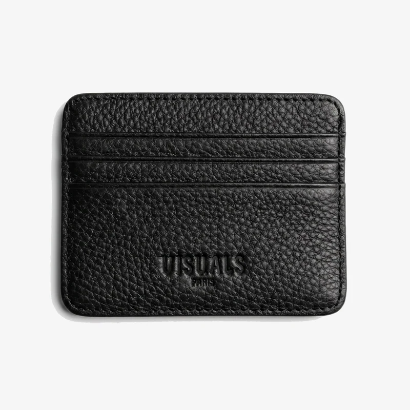Grain Leather Card Holder