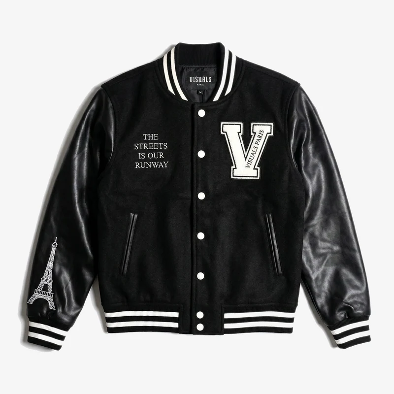 Tour Eiffel Varsity Jacket
