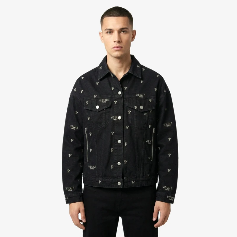 Monogram Denim Trucker Jacket alternate view