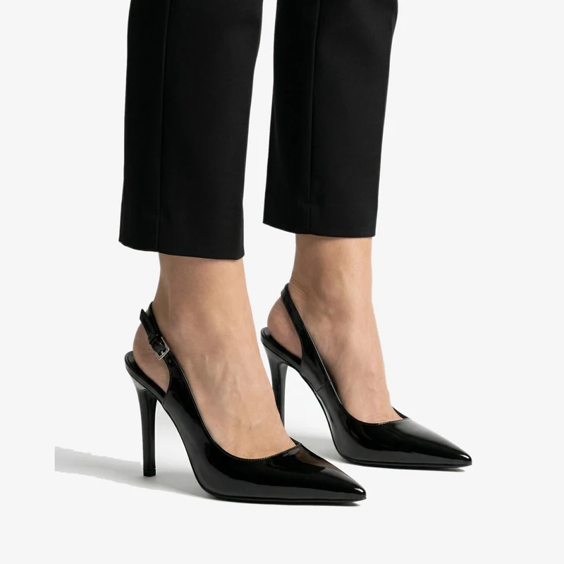 Noir Slingback Stiletto alternate view