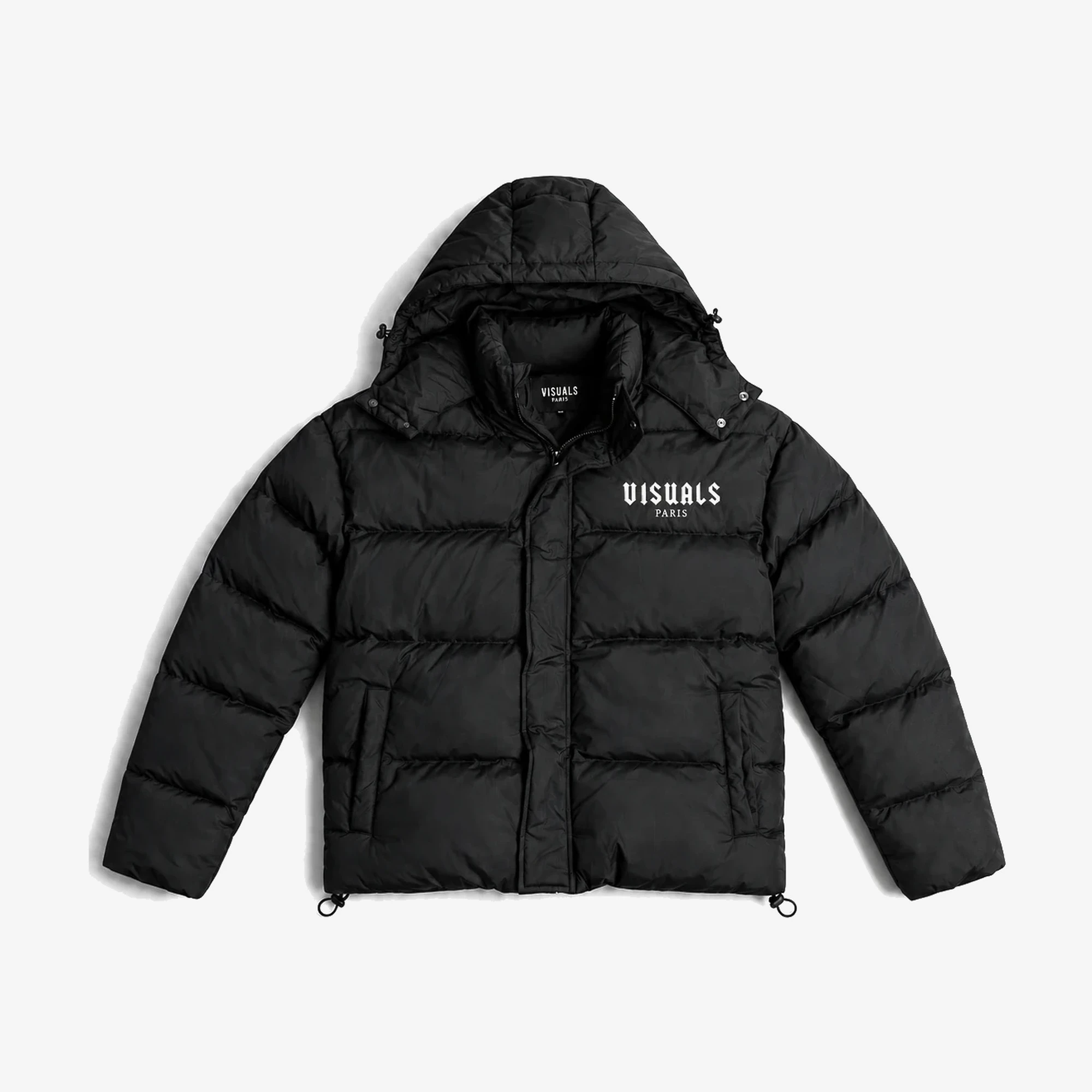Gothic Logo Puffer Jacket