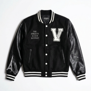 THE EIFFEL VARSITY | LEATHER JACKET