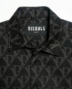 VISUALS PARIS — Monogram Camp Collar Shirt